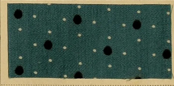 An illustration from The coal tar colours of Farbwerke vorm. Meister, Lucius & Brüning, Hoechst on Main, Germany, applied in calico printing, 1908, leaf 180