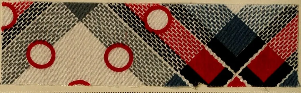 An illustration from The coal tar colours of Farbwerke vorm. Meister, Lucius & Brüning, Hoechst on Main, Germany, applied in calico printing, 1908, leaf 237