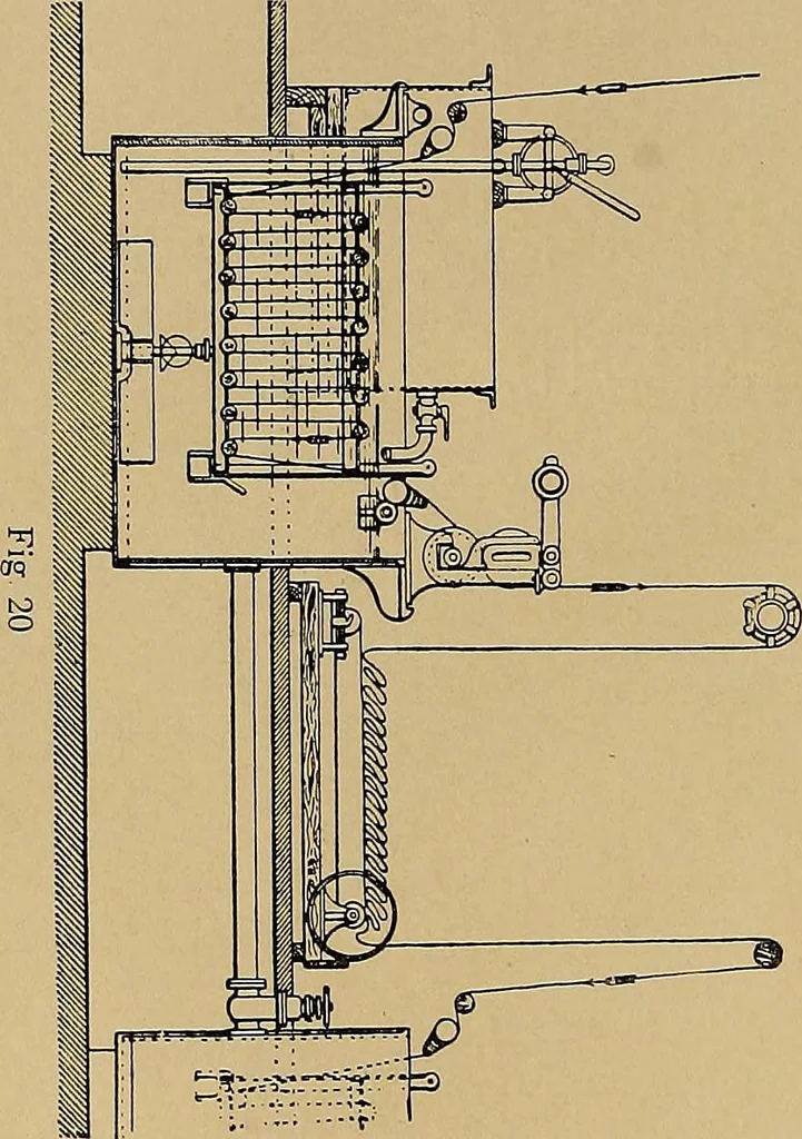 An illustration from The coal tar colours of Farbwerke vorm. Meister, Lucius & Brüning, Hoechst on Main, Germany, applied in calico printing, 1908, leaf 263