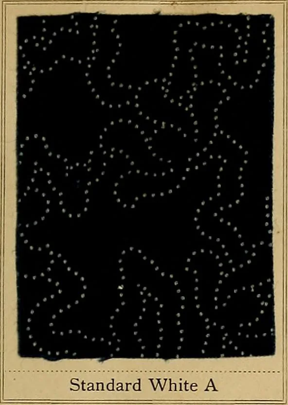An illustration from The coal tar colours of Farbwerke vorm. Meister, Lucius & Brüning, Hoechst on Main, Germany, applied in calico printing, 1908, leaf 280
