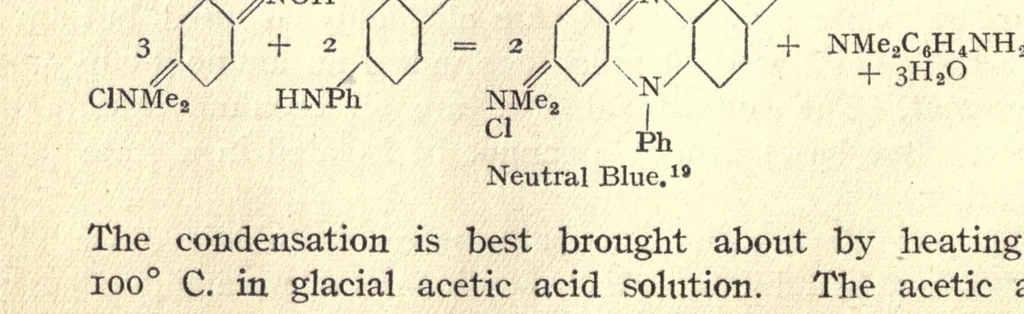 An illustration from Coal tar dyes and intermediates, 1919, leaf 164