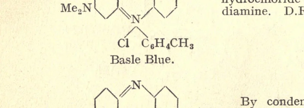 An illustration from Coal tar dyes and intermediates, 1919, leaf 170