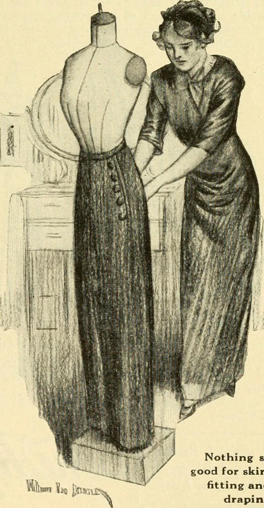 An illustration from Coates sewing and dress making manual .., 1912, leaf 42