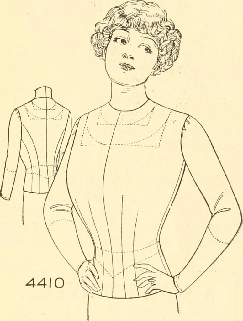 An illustration from Coates sewing and dress making manual .., 1912, leaf 59