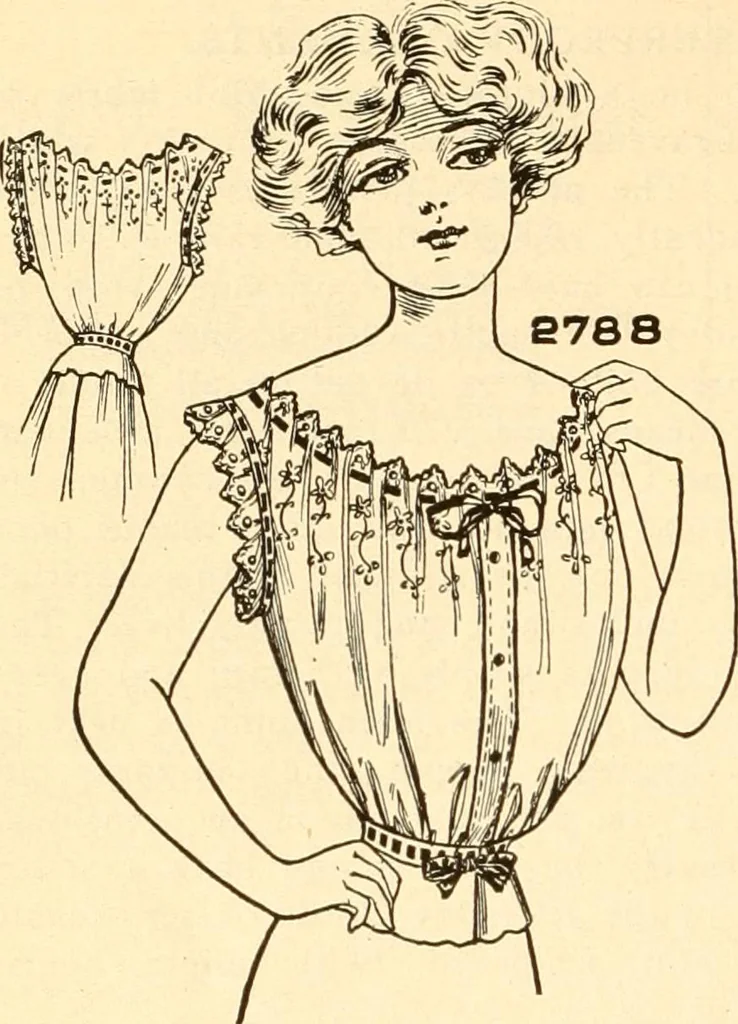 An illustration from Coates sewing and dress making manual .., 1912, leaf 69