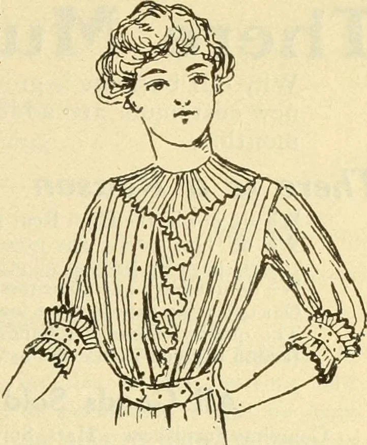 An illustration from Coates sewing and dress making manual .., 1912, leaf 74