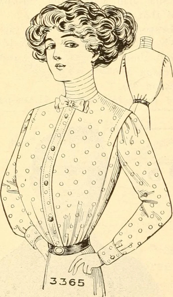 An illustration from Coates sewing and dress making manual .., 1912, leaf 75