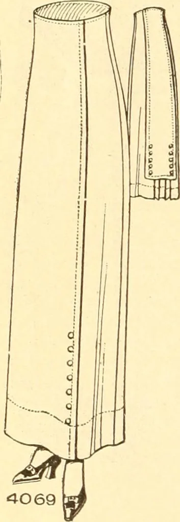 An illustration from Coates sewing and dress making manual .., 1912, leaf 79