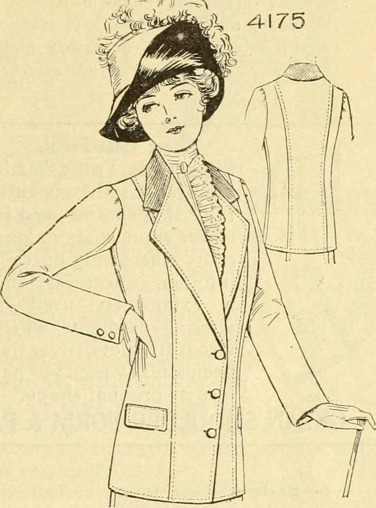 An illustration from Coates sewing and dress making manual .., 1912, leaf 80