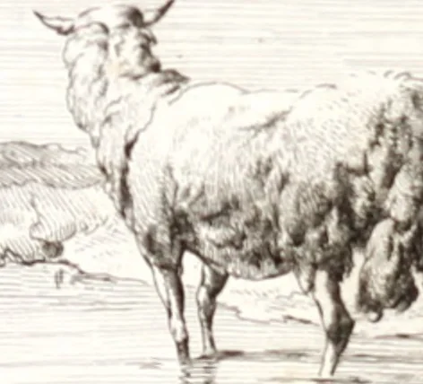 An illustration from Collection de cent-vingt estampes, gravée d'après les tableaux & dessins qui composoient le cabinet de m. Poullain ... précédée d'un abrégé historique de la vie des auteurs qui la composent ... Cette suite a été exécutée sous la direction du sieur Fr. Basan ... par de jeunes artistes des deux sexes, dont les talens se font connoître & accroissent de jour en jour. Le sr. Moitte ... en avoit fait les dessins, d'après les tableaux .., 1781, leaf 42