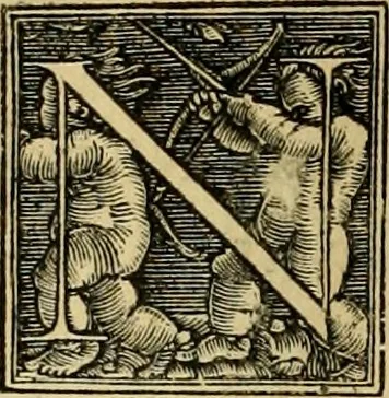 An illustration from Codicis Theodosiani libri XVI : qivbus [sic] svnt ipsorvm principvm avtoritate adiectae novellae Theodosij, Valentiniani, Martiani, Maioriani, Seueri, Caij Institutionum lib. II, Iulij Pauli Receptarum sententiarum lib. V, Gregoriani Codicis lib. V, Hermogeniani lib. I, Papiniani Tit. I : hiis nos adiecimvs ex vetustissimis bibliothecis, eò quod ad ius ciuile pertinerent, & alterius etiam responsa passim in Pandectis legerentur, L. Volusij Metiani lib. de Asse, Iulij Frontini lib. de Controuersijs limitum, cum Aggeni Vrbici Commentarijs, 1528, leaf 119