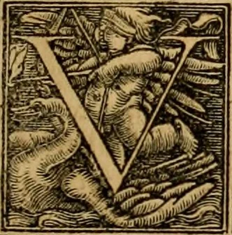 An illustration from Codicis Theodosiani libri XVI : qivbus [sic] svnt ipsorvm principvm avtoritate adiectae novellae Theodosij, Valentiniani, Martiani, Maioriani, Seueri, Caij Institutionum lib. II, Iulij Pauli Receptarum sententiarum lib. V, Gregoriani Codicis lib. V, Hermogeniani lib. I, Papiniani Tit. I : hiis nos adiecimvs ex vetustissimis bibliothecis, eò quod ad ius ciuile pertinerent, & alterius etiam responsa passim in Pandectis legerentur, L. Volusij Metiani lib. de Asse, Iulij Frontini lib. de Controuersijs limitum, cum Aggeni Vrbici Commentarijs, 1528, leaf 62