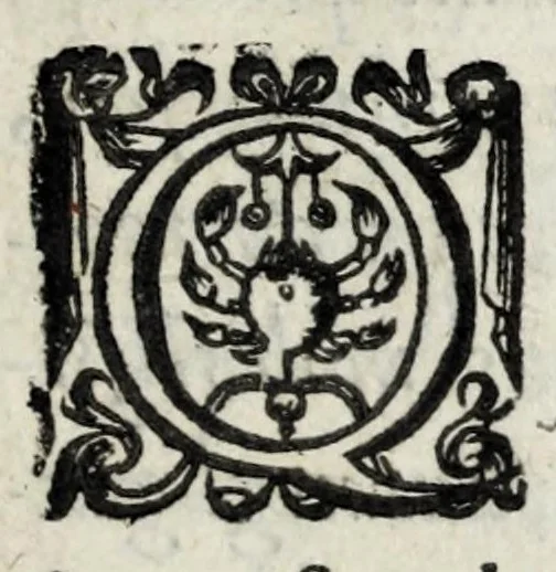 An illustration from Codicum cabalisticorum manuscriptorum, quibus est vsus Ioannes Picus comes Mirandulanus, index, 1651, leaf 5