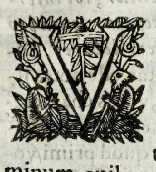 An illustration from Codicum cabalisticorum manuscriptorum, quibus est vsus Ioannes Picus comes Mirandulanus, index, 1651, leaf 9