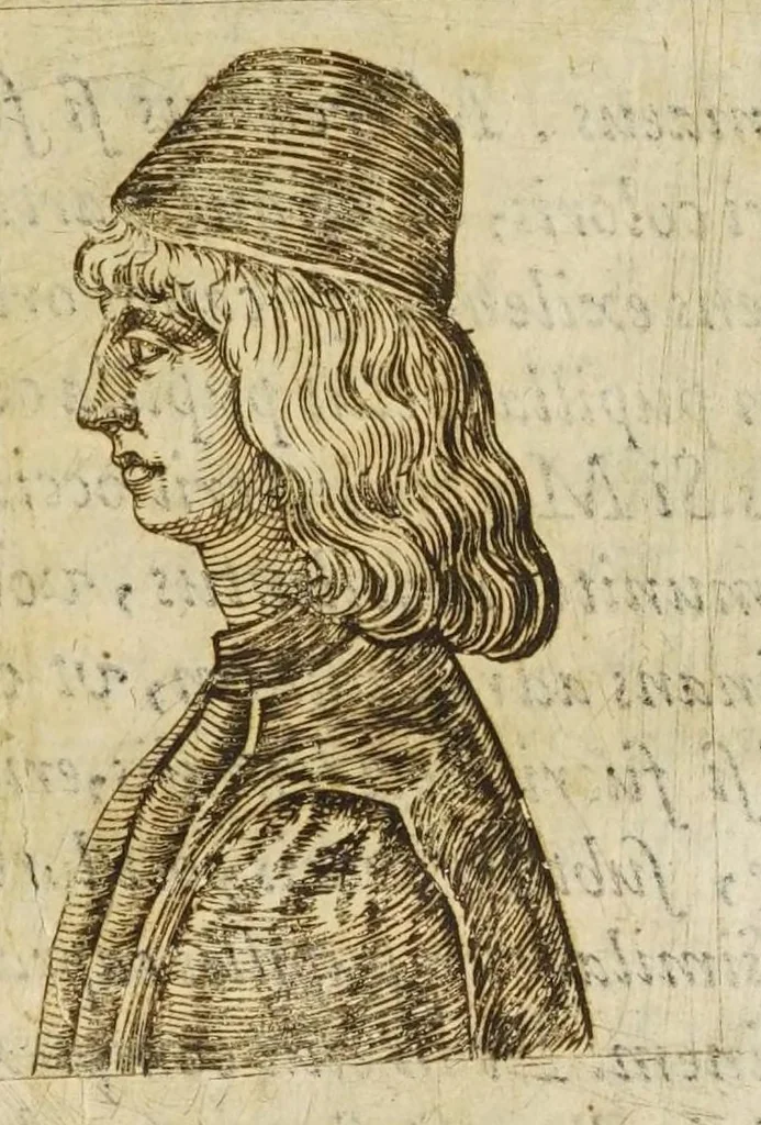 An illustration from Coelestis physiognomoniae libri sex Ioan. Baptistae Portae Neapolitani : vnde quis facile ex humani vultus extima inspectione, poterit ex coniectura futura praesagire : in quibus etiam astrologia refellitur, & inanis, & imaginaria demonstratur, 1603, leaf 83