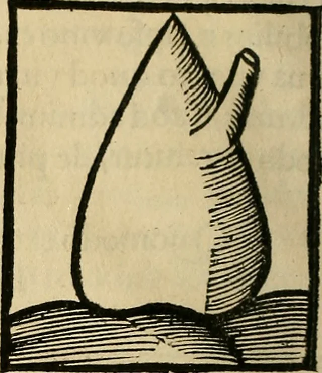 An illustration from Coelum philosophorum seu de secretis naturae liber, 1528, leaf 13