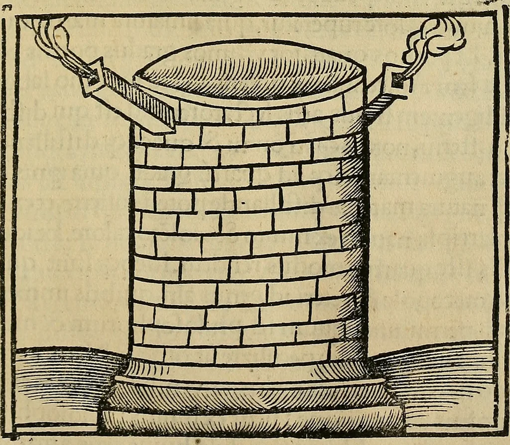 An illustration from Coelum philosophorum seu de secretis naturae liber, 1528, leaf 14