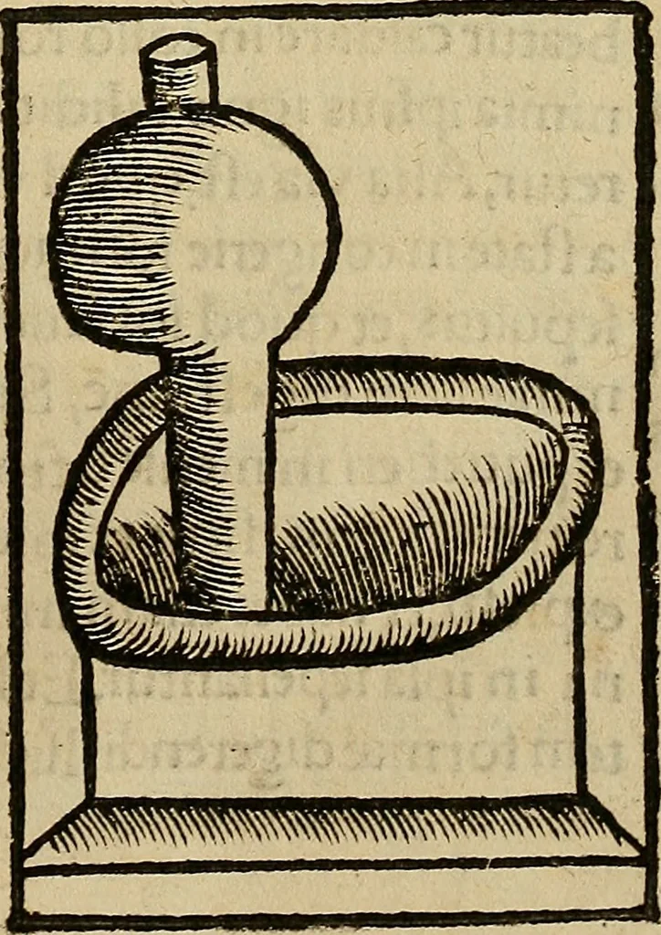 An illustration from Coelum philosophorum seu de secretis naturae liber, 1528, leaf 18