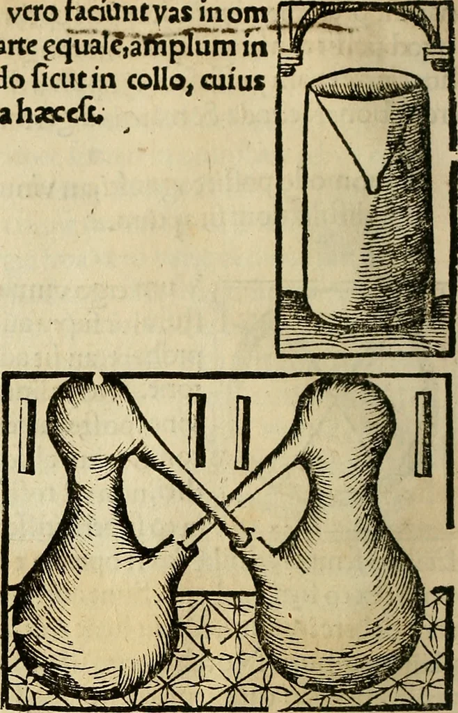 An illustration from Coelum philosophorum seu de secretis naturae liber, 1528, leaf 21