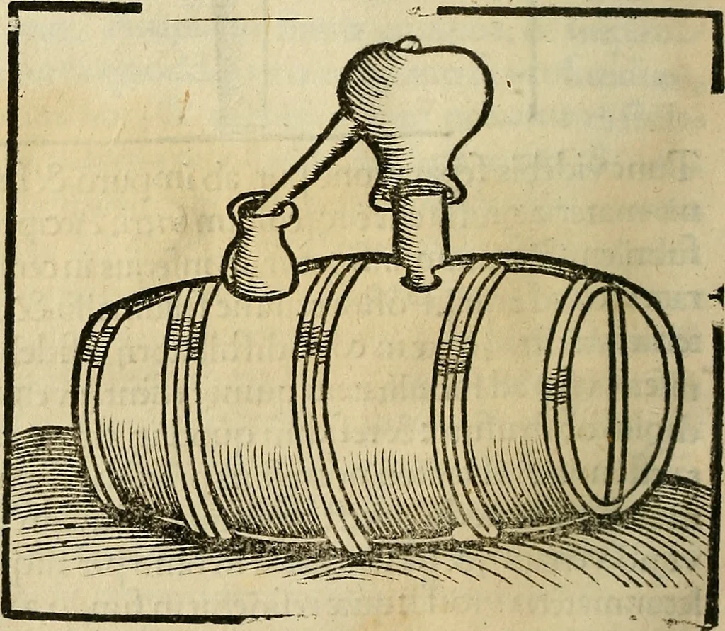 An illustration from Coelum philosophorum seu de secretis naturae liber, 1528, leaf 29
