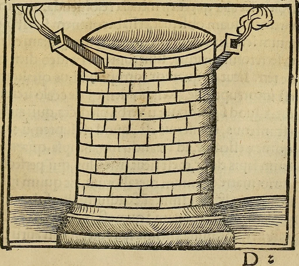 An illustration from Coelum philosophorum seu de secretis naturae liber, 1528, leaf 42