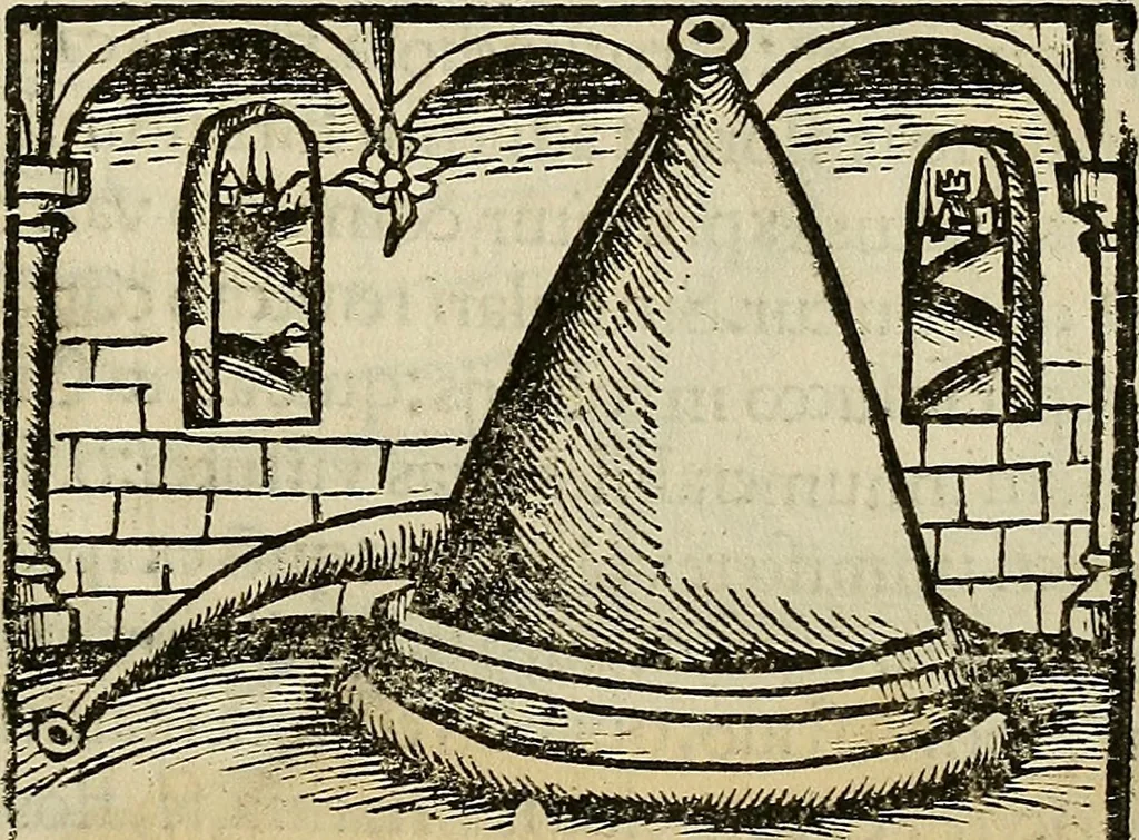 An illustration from Coelum philosophorum seu de secretis naturae liber, 1528, leaf 48