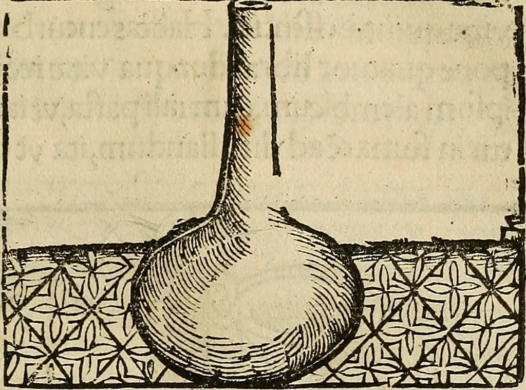 An illustration from Coelum philosophorum seu de secretis naturae liber, 1528, leaf 96