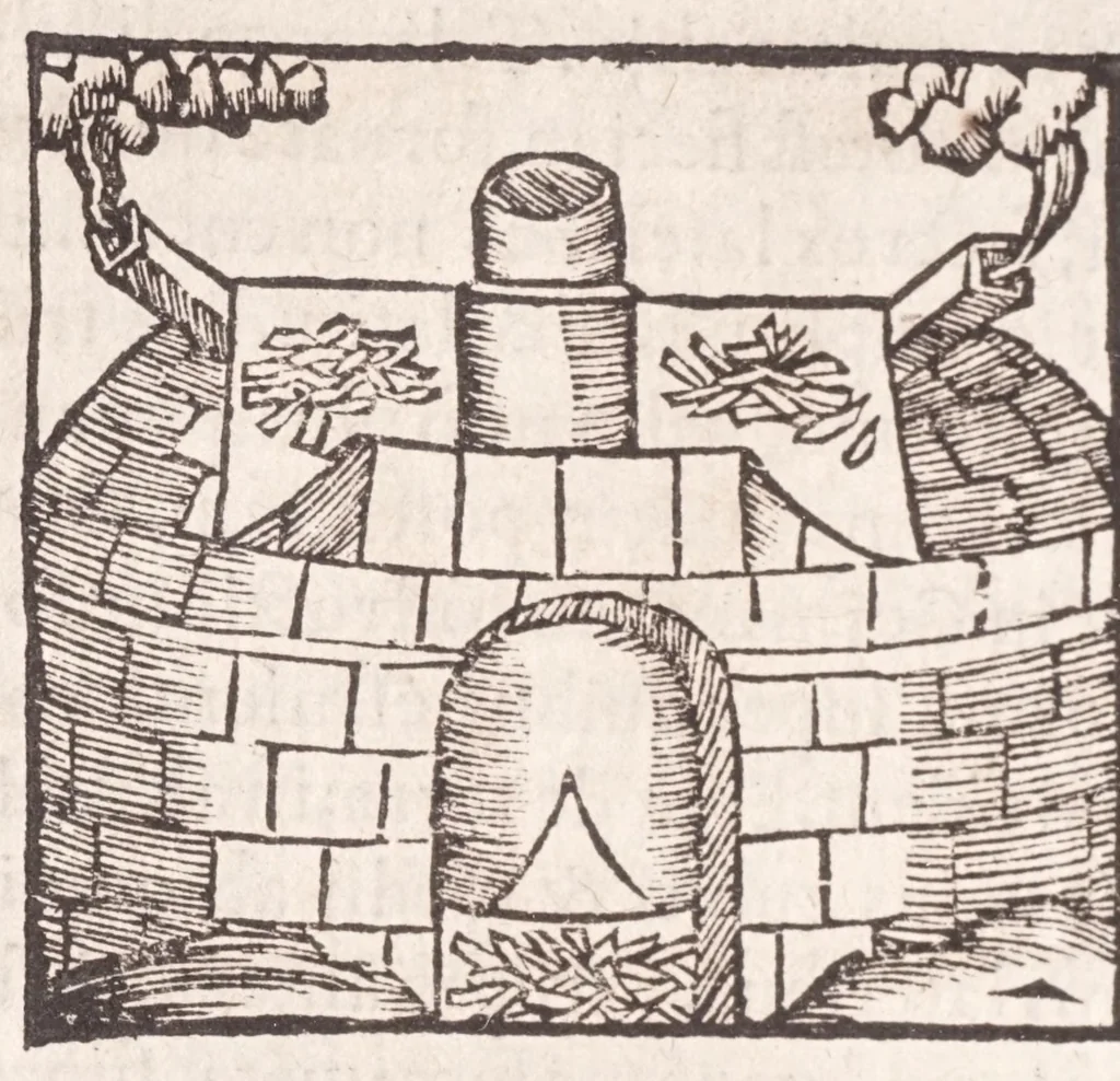 An illustration from Coelum philosophorum, seu, Liber de secretis naturae, 1557, leaf 178
