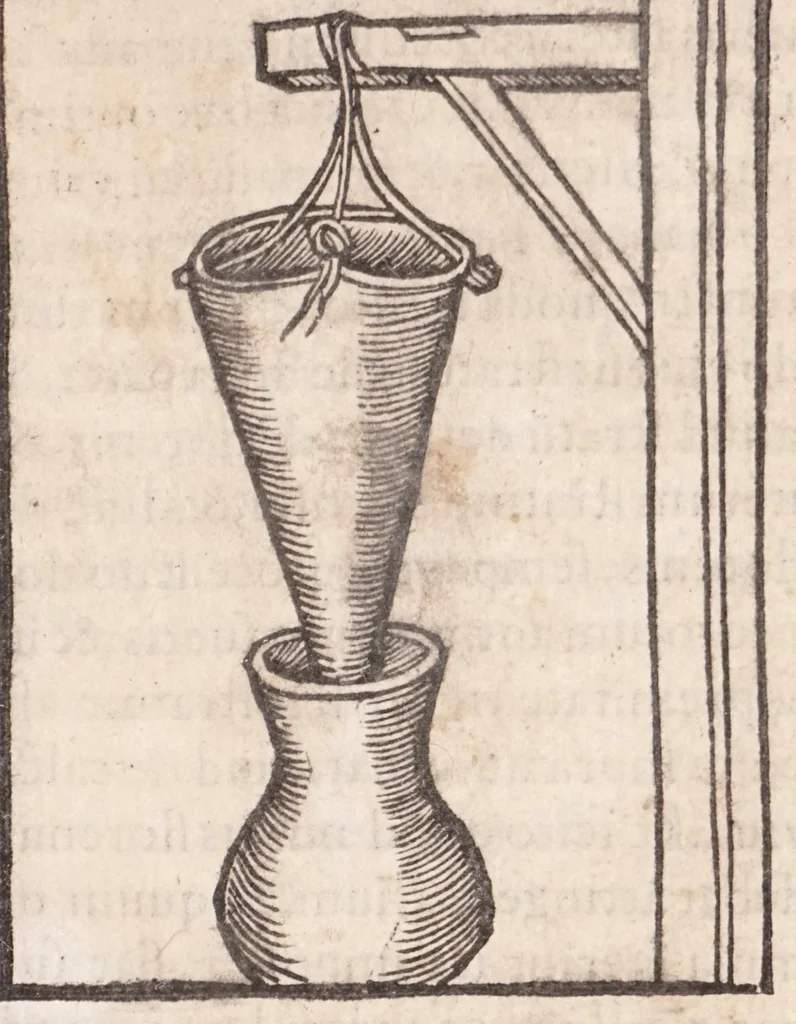 An illustration from Coelum philosophorum, seu, Liber de secretis naturae, 1557, leaf 253