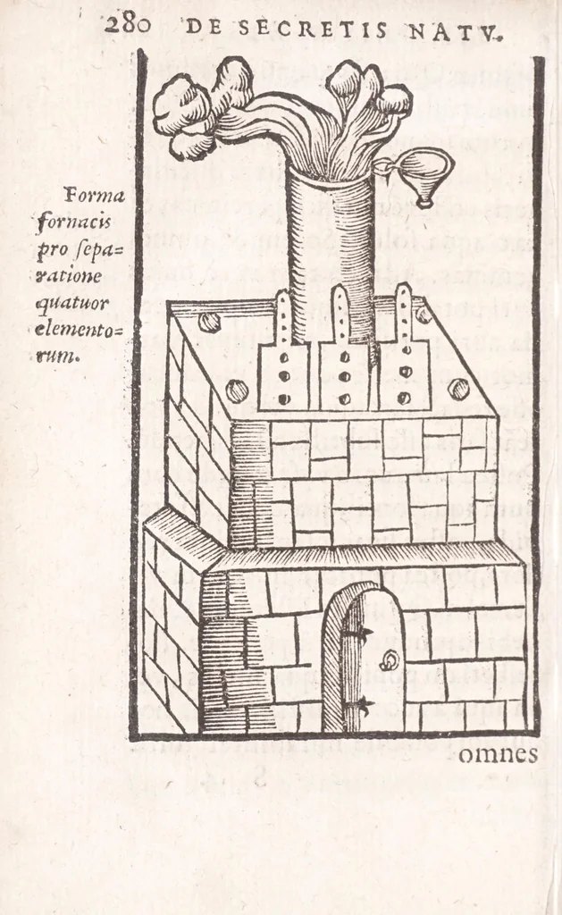 An illustration from Coelum philosophorum, seu, Liber de secretis naturae, 1557, leaf 284
