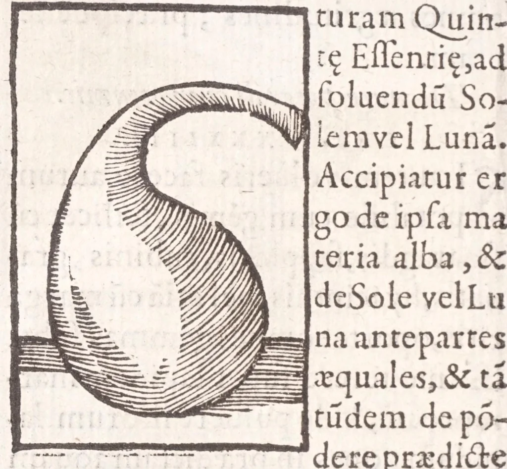 An illustration from Coelum philosophorum, seu, Liber de secretis naturae, 1557, leaf 286