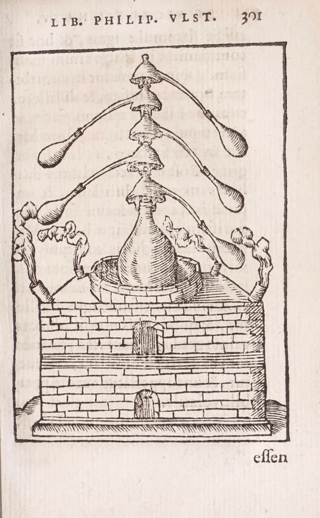 An illustration from Coelum philosophorum, seu, Liber de secretis naturae, 1557, leaf 305