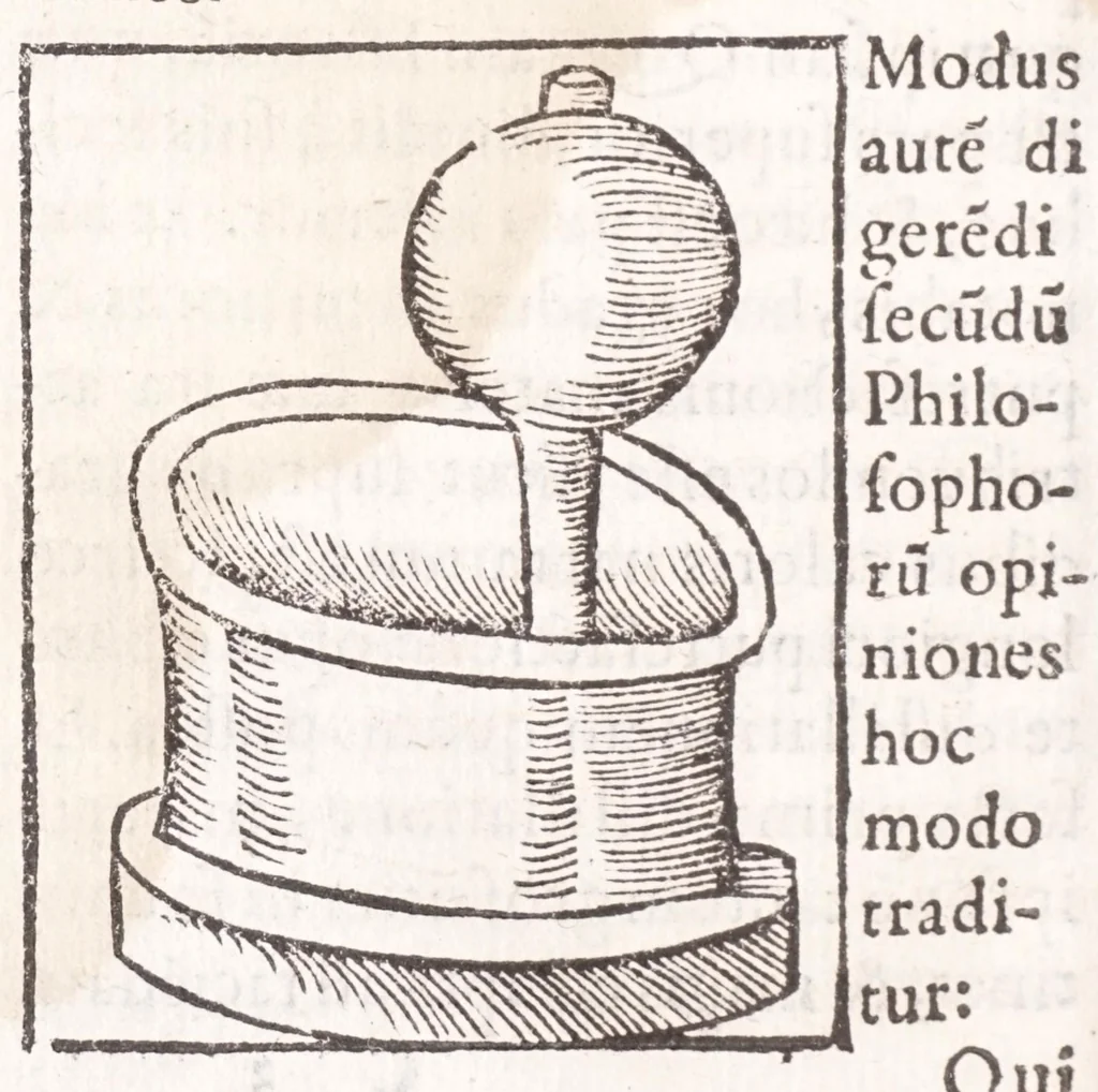 An illustration from Coelum philosophorum, seu, Liber de secretis naturae, 1557, leaf 42