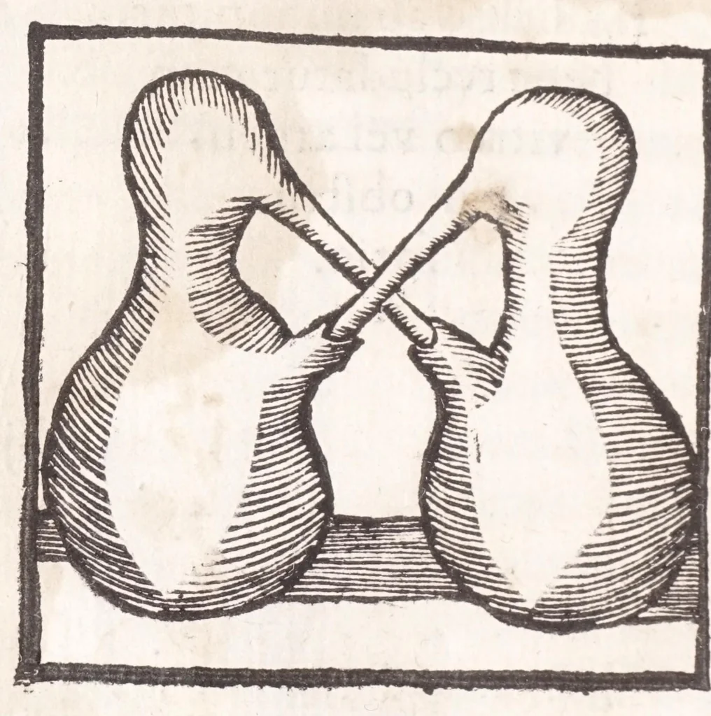 An illustration from Coelum philosophorum, seu, Liber de secretis naturae, 1557, leaf 52