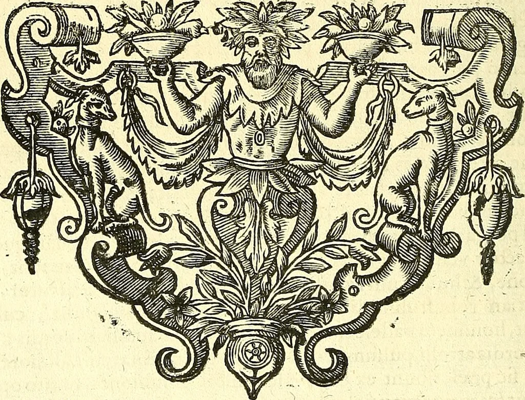 An illustration from Coelum sephiroticum, Hebraeorum, : per portas intelligentiae, Moysi revelatas interiores naturalium rerum characteres ... manifestans, ex vetustissima Hebraica veritate medicinae, chymiae, astronomiae, astrologiae, botanicae, zoologiae, anthropologiae, aliarumque scientiarum nova principia ... explicans ..., 1679, leaf 11