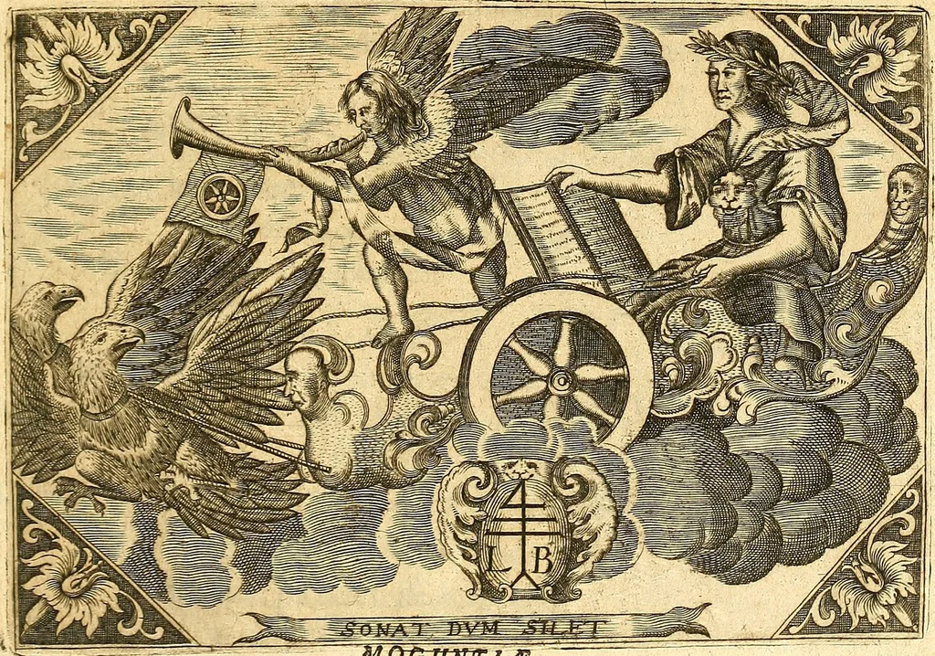 An illustration from Coelum sephiroticum, Hebraeorum, : per portas intelligentiae, Moysi revelatas interiores naturalium rerum characteres ... manifestans, ex vetustissima Hebraica veritate medicinae, chymiae, astronomiae, astrologiae, botanicae, zoologiae, anthropologiae, aliarumque scientiarum nova principia ... explicans ..., 1679, leaf 4