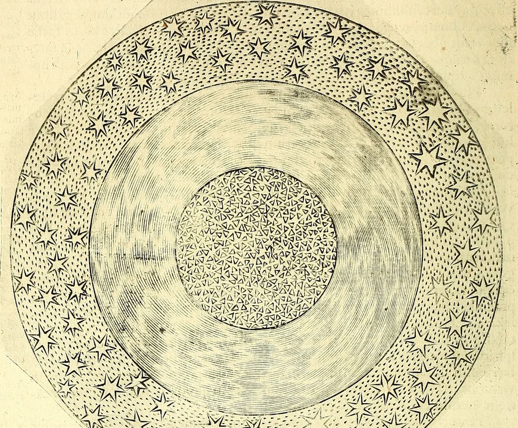 An illustration from Coelum sephiroticum, Hebraeorum, : per portas intelligentiae, Moysi revelatas interiores naturalium rerum characteres ... manifestans, ex vetustissima Hebraica veritate medicinae, chymiae, astronomiae, astrologiae, botanicae, zoologiae, anthropologiae, aliarumque scientiarum nova principia ... explicans ..., 1679, leaf 41