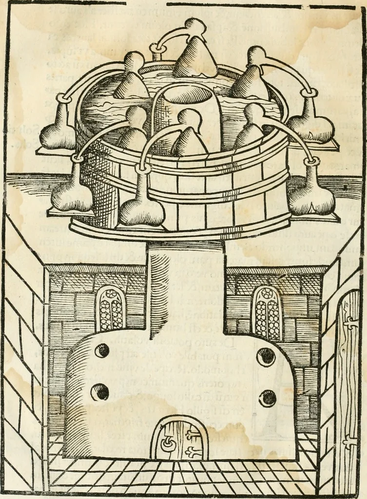 An illustration from Coelvm philosophorvm, sev, De secretis naturae liber, 1528, leaf 105