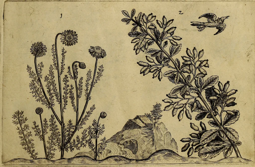An illustration from Cognoscite lilia agri quomodo crescant, 1614, leaf 10