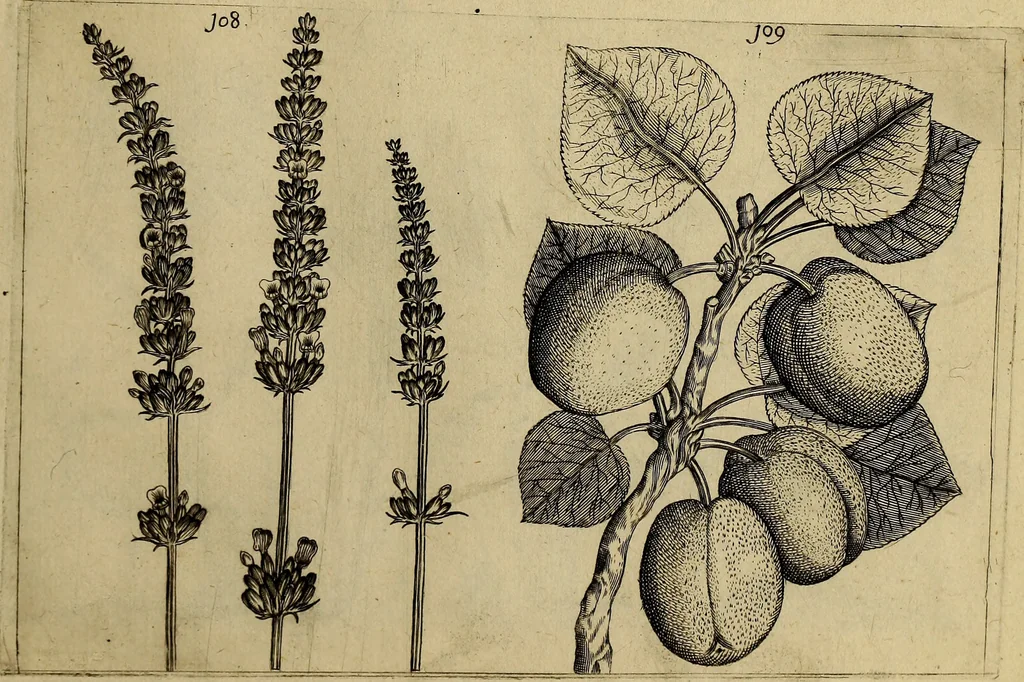 An illustration from Cognoscite lilia agri quomodo crescant, 1614, leaf 114