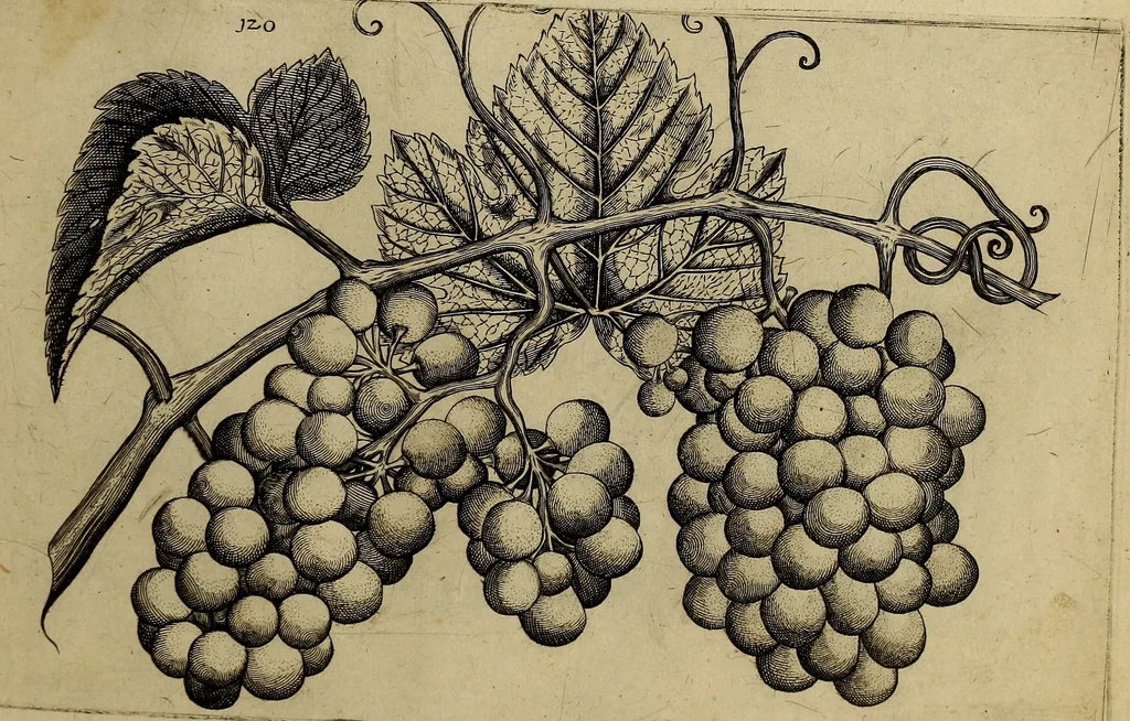 An illustration from Cognoscite lilia agri quomodo crescant, 1614, leaf 126