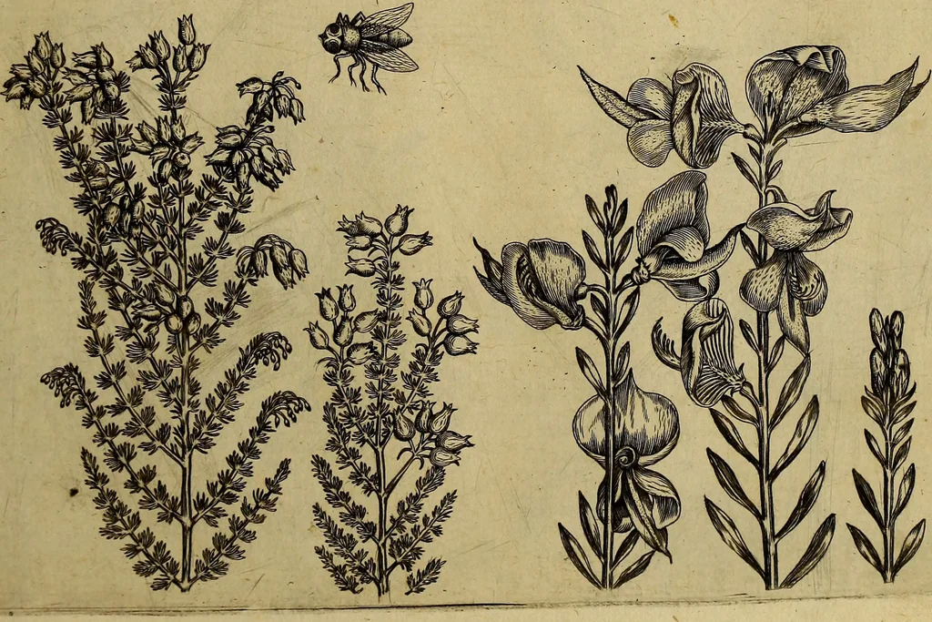 An illustration from Cognoscite lilia agri quomodo crescant, 1614, leaf 38