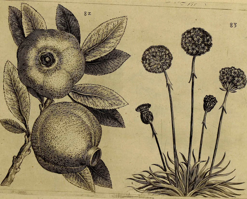 An illustration from Cognoscite lilia agri quomodo crescant, 1614, leaf 90