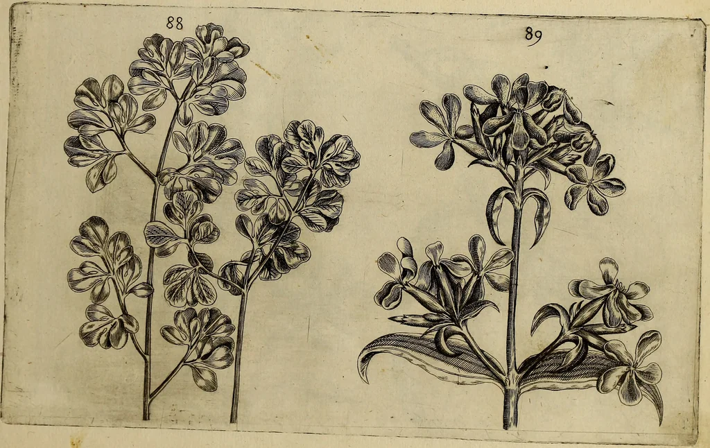 An illustration from Cognoscite lilia agri quomodo crescant, 1614, leaf 94