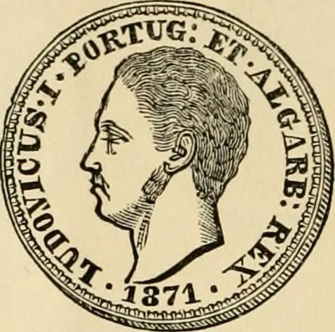 An illustration from coin chart manual : supplementary to Thompson's Bank note and commercial reporter, containing facsimiles of all the gold and silver coins found in circulation, throughout the world, with the intrinsic value of each, The, 1879, leaf 27