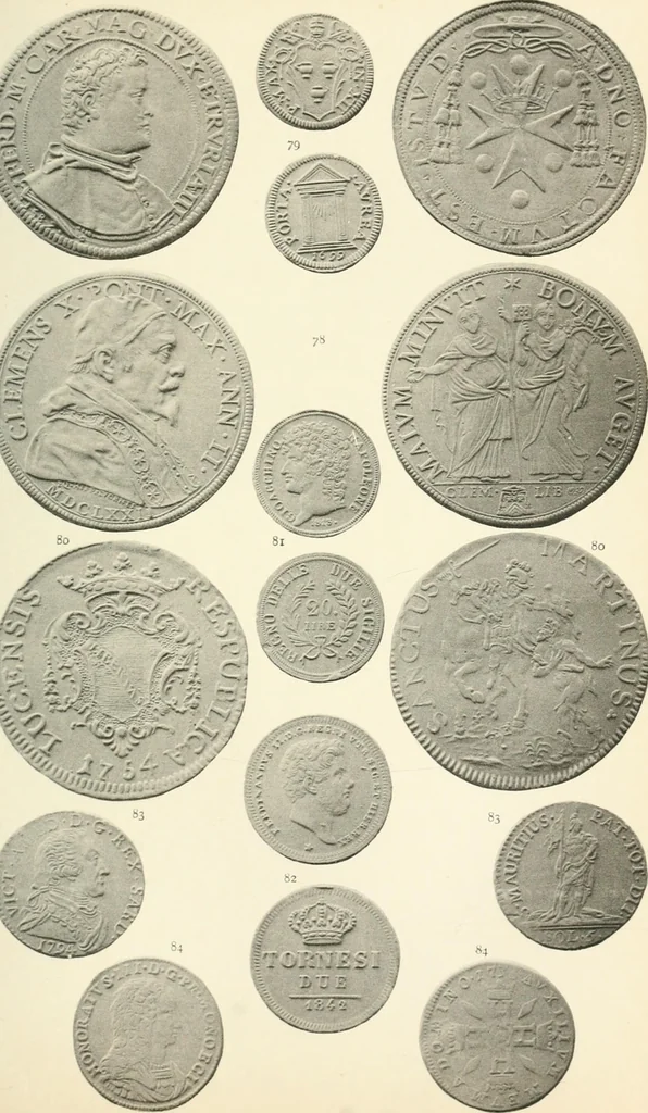 An illustration from The coin collector, 1896, leaf 166