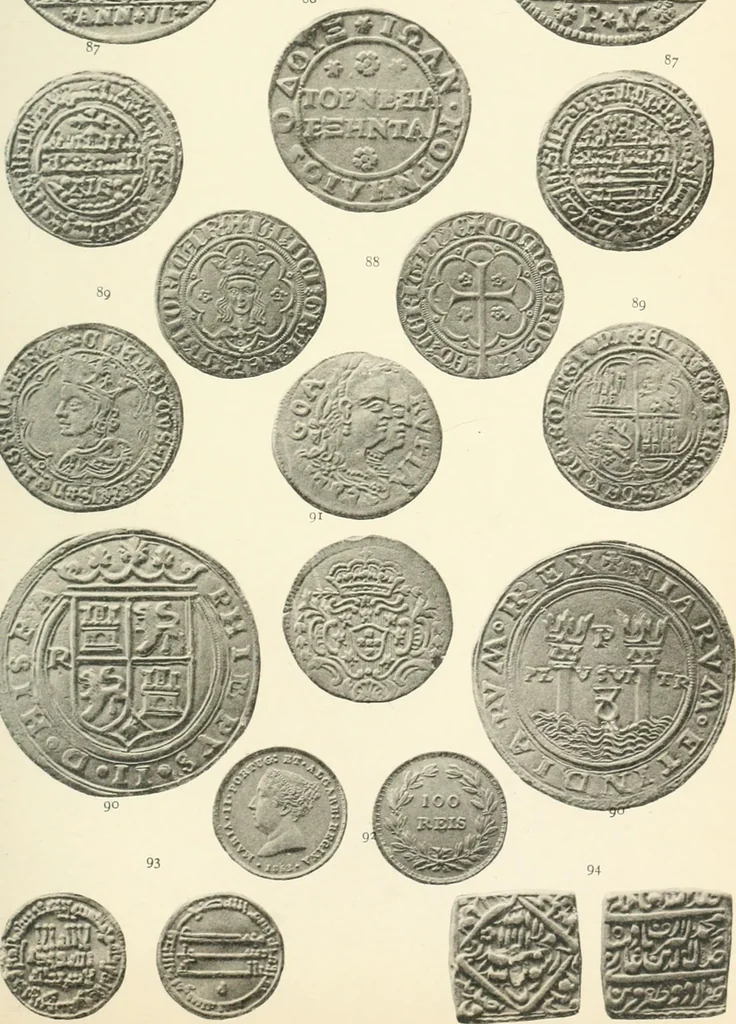 An illustration from The coin collector, 1896, leaf 184