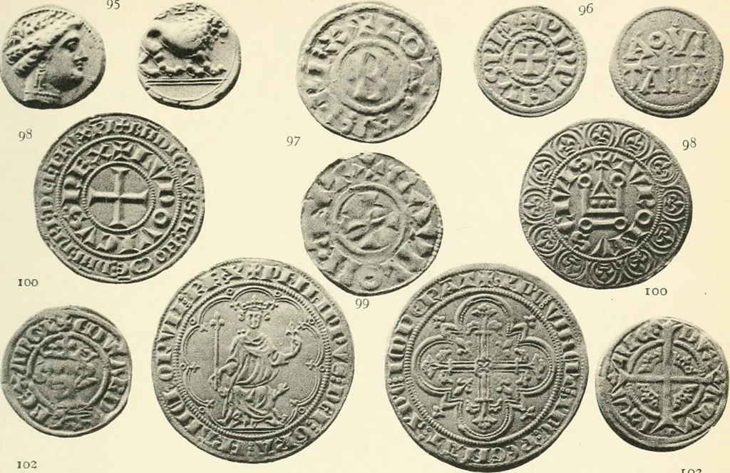An illustration from The coin collector, 1896, leaf 202