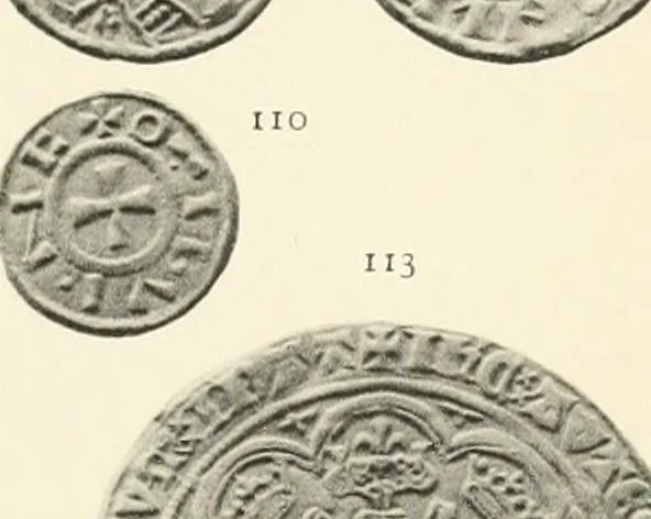 An illustration from The coin collector, 1896, leaf 220