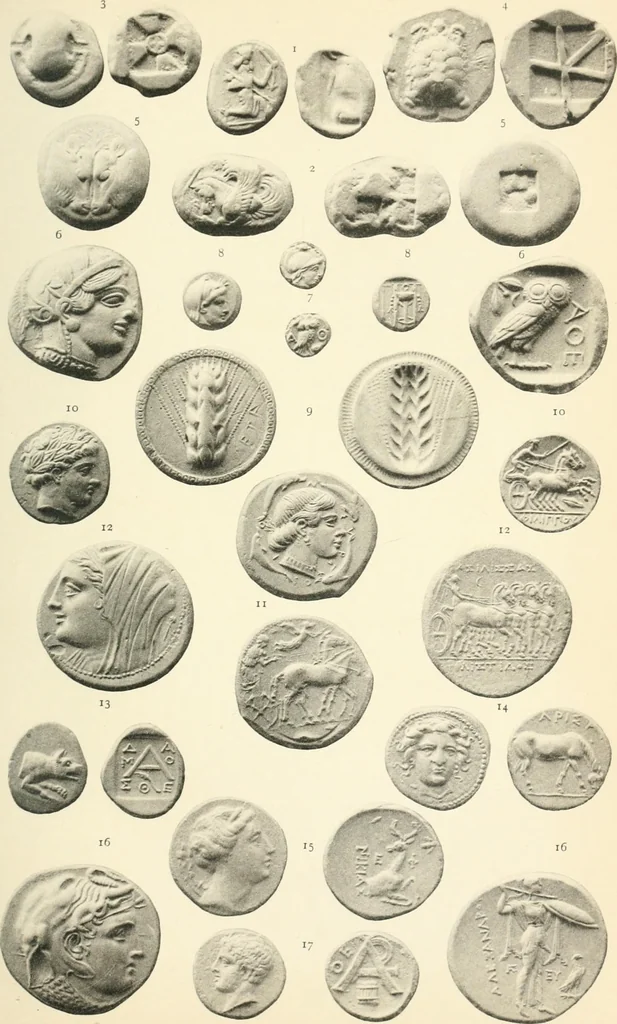 An illustration from The coin collector, 1896, leaf 40